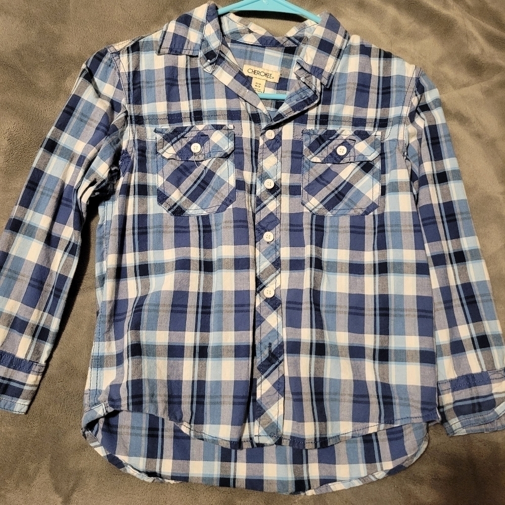 Boys button up